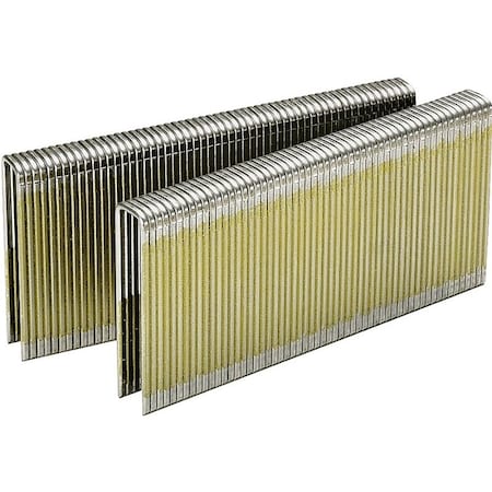Senco Wire Staple, 1/4 in W Crown, 1-1/8 in L Leg, 18, Galvanized Steel L14BAB