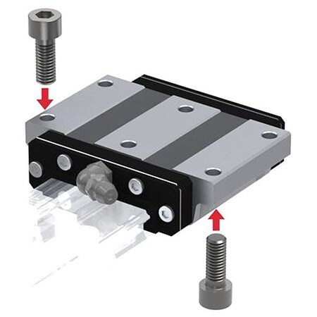 Thk Linear Guide Carriage, 72.8 mm L, 80 mm W HRW27CA1SS