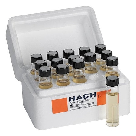 Hach EC/Mug Medium Tubes, Vial, PK15 2471515