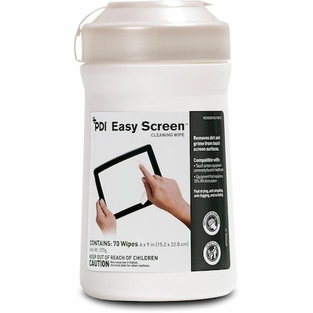 Pdi Cleaning Wipes, 9 in L, 6 in W, PK12 P03672