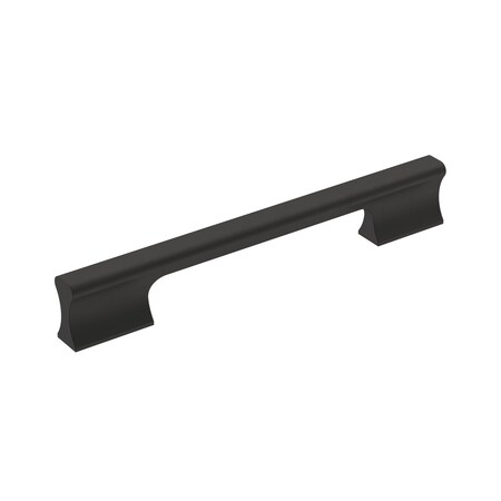 Amerock Status 6-5/16 in 160 mm Center-to-Center Matte Black Cabinet Pull BP36839FB