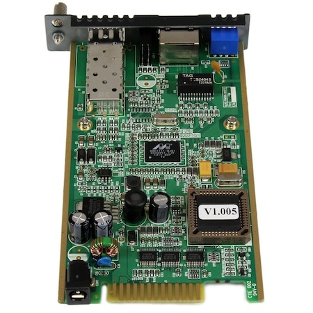 Startech.Com GB OPEN SFP FIBER MEDIA CONVERTER CARD ET91000SFP2C
