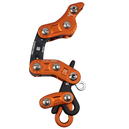 Notch Equipment Rope Runner Vertec Climbing Device use w/ Lines 11-12.9mm Limited Edition Orange 99703OR