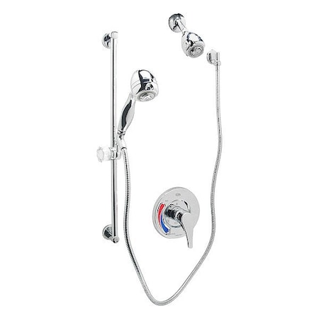 Zurn Wall Mounted, Shower Unit, Chrome Z7300-SS-MT-HW