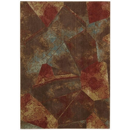 Nourison 16034 Somerset Area Rug Collection Multi Color 3 ft 6 in. x 5 ft 6 in. Rectangle 99446160348
