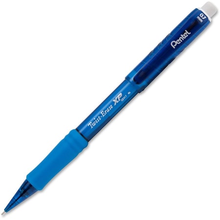 Pentel QE417C Twist-Erase EXPRESS Automatic Pencil 0.70 mm Blue Barrel 12 Pack QE417C
