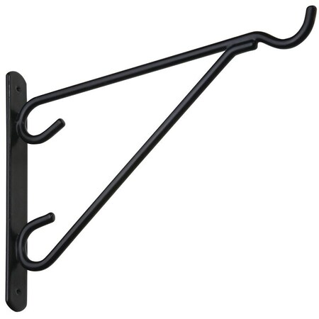 National Hardware V2652 Series Outdoor Bracket, 13.07 in L, 10.12 in H, Steel, Black N274-647