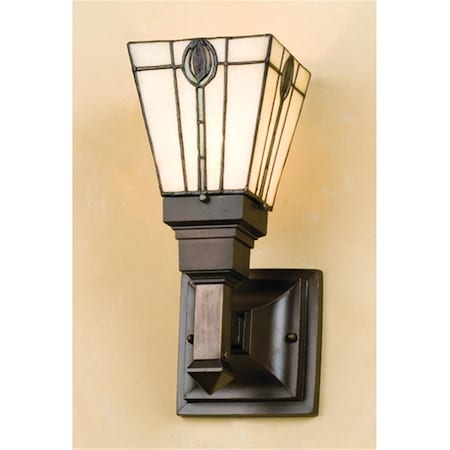 Meyda 5 Inch W Spear Mission 1 Lt Wall Sconce 50628