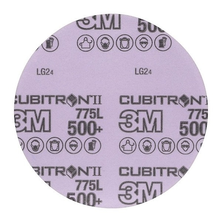 3M Cubitron Abrasive Disc, 500 Grit 7100383390