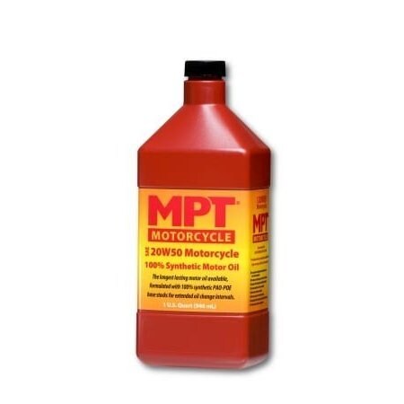Mpt Industries MPT MOTORCYCLE 20W50 Motorcycle 100% Synthetic Motor Oil MPT34