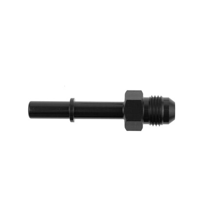 Safety First 0.37 in. 06 AN Male Push on EFI Black Adapter SA3643627