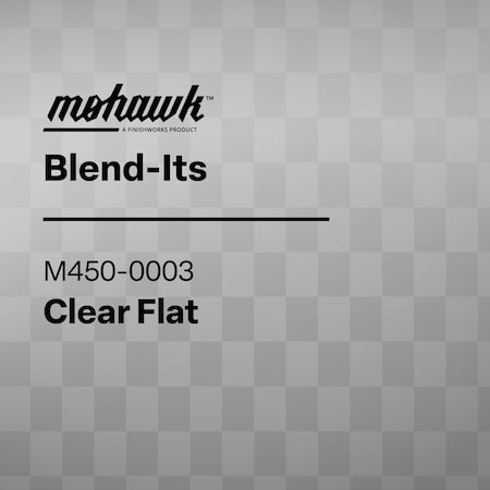 Finishworks Mohawk Blend-It Clear Flat .5 Oz M450-0003