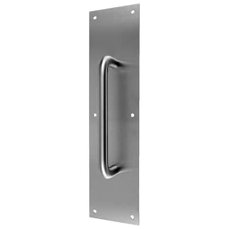 Don-Jo 7116-628 4 x 16 in. Aluminum Pull Plate with 8 in. Pull 7116 628