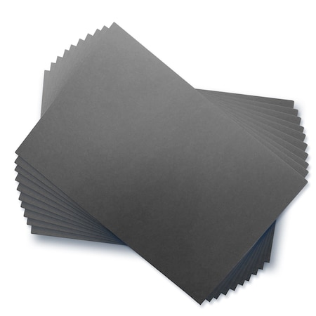 Flipside 20" x 30" Double-Sided Total Black Foam Board, 3/16" Thick - Pack of 25 20308-25