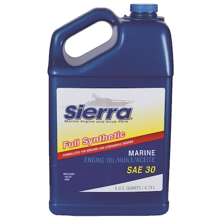 Sierra International 18-9410-4 SAE 30 Full Synthetic Marine Engine Oil SR18.9410.4