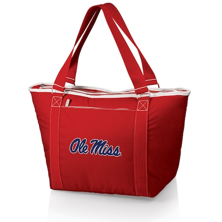 Picnic Time Family Of Brands NCAA Ole Miss Rebels Topanga Tote Cooler Bag - Soft Cooler Bag - Picnic Cooler, Red 619-00-100-374-0