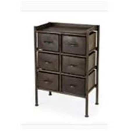 Butler Cameron Industrial Chic Drawer Chest, Bronze 3368025