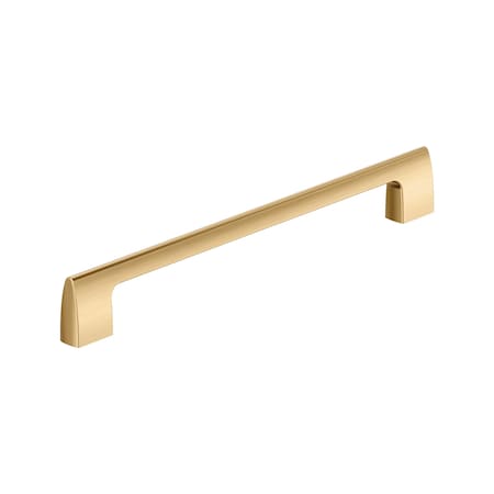 Amerock Riva 10-1/16 inch 256mm Center-to-Center Champagne Bronze Cabinet Pull BP55490CZ