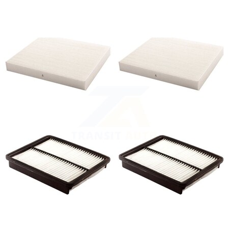 Pur 2x Air + 2x Cabin Filter 4 Total Kit For Hyundai Santa Fe KFL-100498
