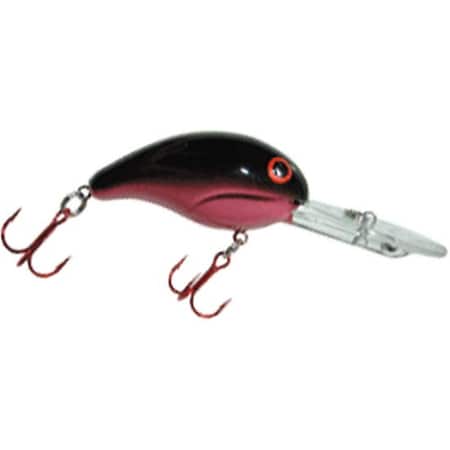 Bandit Lures Bandit Crappie Crank bait, 0.25 - Black Bubblegum Craw B300-D49