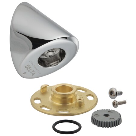 Delta Commercial Instit Parts 2.0 Gpm Wallmount Showerhead Complete In Chrome 063214A
