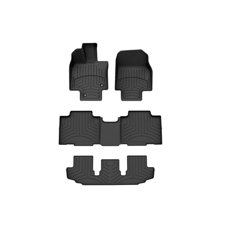 Weathertech Black, Front and Rear and Rear FloorLiner HP 441609-1-4-3IM