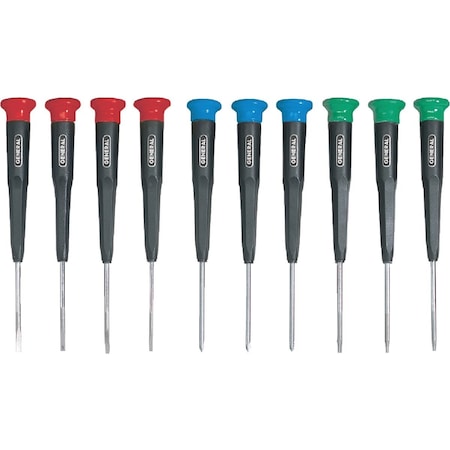 General Tools Mini Screwdriver Set, 10-Piece 690