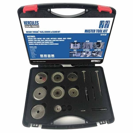 Hercules Sealing Products HRTR-K2.1, Includes all 15 tools Complete Master Kit HRTR-K2.1