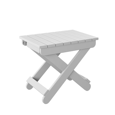 Polybird FOLDING END TABLE    WHITE POLYBIRD P46