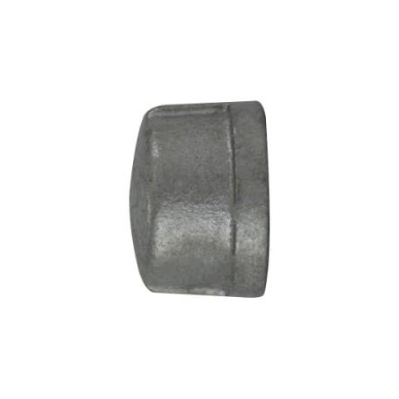 First Fitting & Fastener 3in PIPE CAP GALVANIZED MALLEABLE 310300N0000GALV