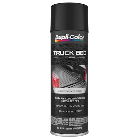 Vht Bed Liner Truck Bed Coating SprayOn; Black; Vinyl Polymer; 165 Aerosol Can TR250