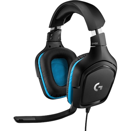 Logitech G432 WIRED HEADSET-LEATHERETTE 981-000769