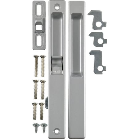 Wright Products V1195 Patio Door Latch, Aluminum, Flush Mounting 349167V1358