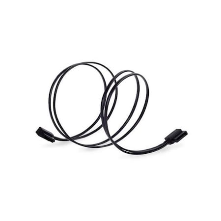 Silverstone 500mm SATA to SATA Cable- Black CP11B-500