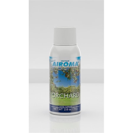 Vectair Systems BAERO-07 Micro Airoma 30-Day Metered Aerosol Odour Control - Orchard, 12PK MICRO-APPLE