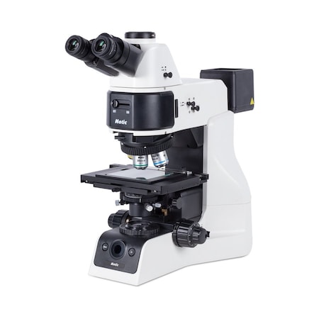 Motic Instruments Usa PA53MET-BD-T Trinocular Compound Upright Microscope with Reflected & Transmitted Illumination 1100104600891
