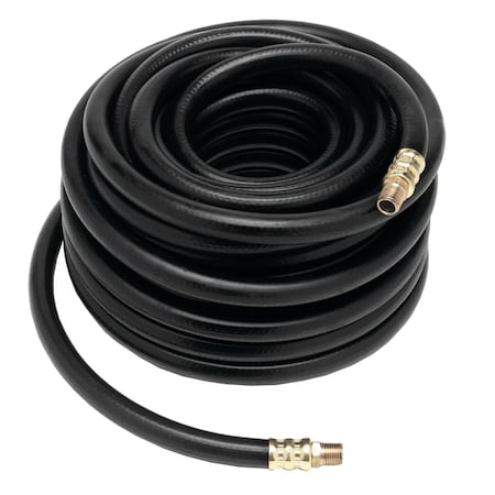 Performance Tool 3/8 in. x 50 ft. Rubber Air Hose, 300 PSI, Flexible, Kink Resistant M603P