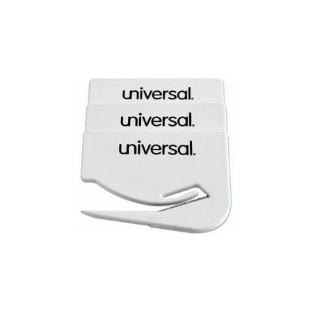 Universal Opener, Letter, White, 3PK UNV31803