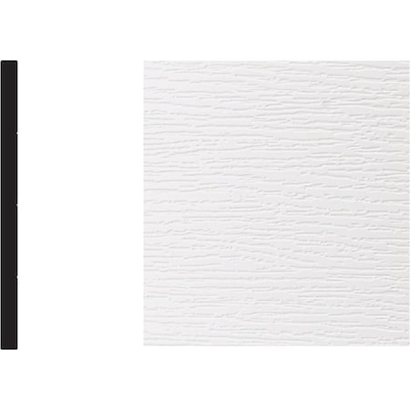 Royal 5/16''x5-13/16''x8 ' Wht PVC Flat Molding 5101644