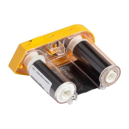 Brady Single-ColorPrinterRibbon, Black, 75ftL M61-R10010