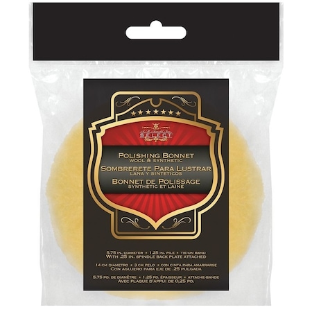 Sm Arnold Polishing Bonnet, 5-3/4 in Dia BS575BP