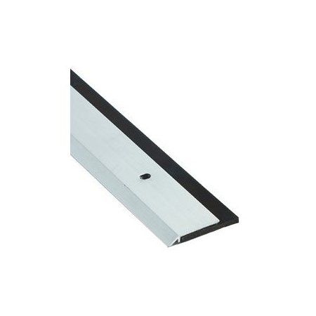 National Guard Products Neoprene Sweep, 36in, 1/4in H x 1-1/4in W Excursion with 1/2in Neoprene, Anodized Aluminum 200NA 36IN