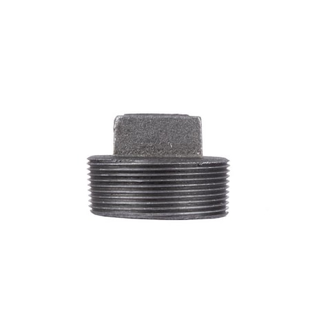 Stz Industries 2 in. MIP each Black Malleable Iron Plug 310UP-2