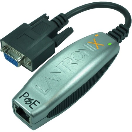 Lantronix XDIRECT POE SINGLE PORT 232/422/485 10/100 DEVICE SERVER, NO POWER SUPPLY, ROHS XDT10P0-01-S