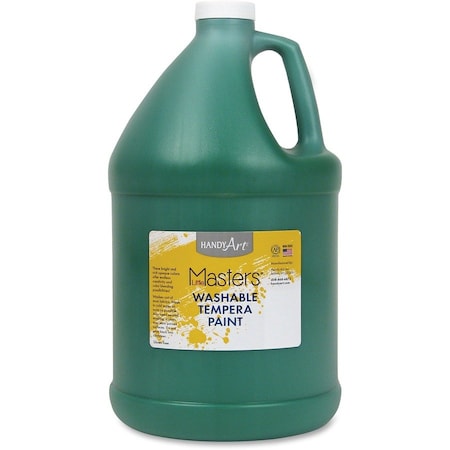Handy Art Little Masters® Washable Tempera Paint, Green, Gallon 214-745