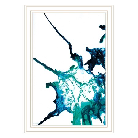 Homeroots Ocean Living White Framed Print Wall Art 530157