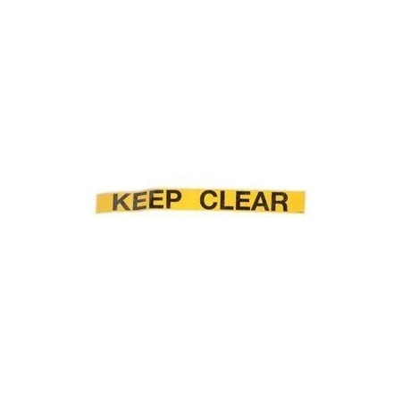 Mec REPLACEMENT DECAL, KEEP CLEAR 8503