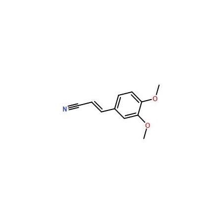 Ak Scientific (2E)-3-(3, 4-Dimethoxyphenyl)acrylonitrile (1g), CAS 6443-72-7 7333AE-1g