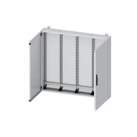 Siemens ALPHA 160 DIN wall mounted board with mounting kit for modular devices row 8GK1062-4KK41