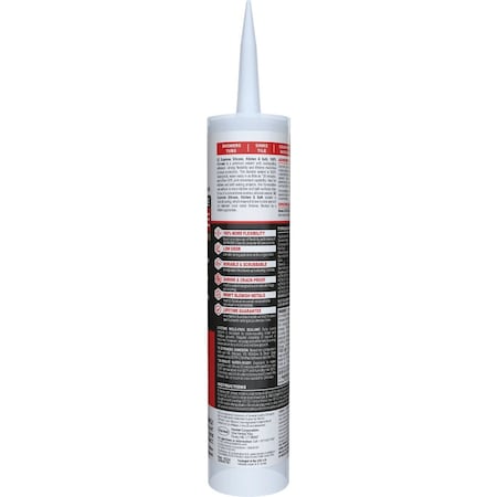 Ge Supreme Silicone Kitchen & Bath Sealant Clear 10.1 Oz. Cartridge 2822051